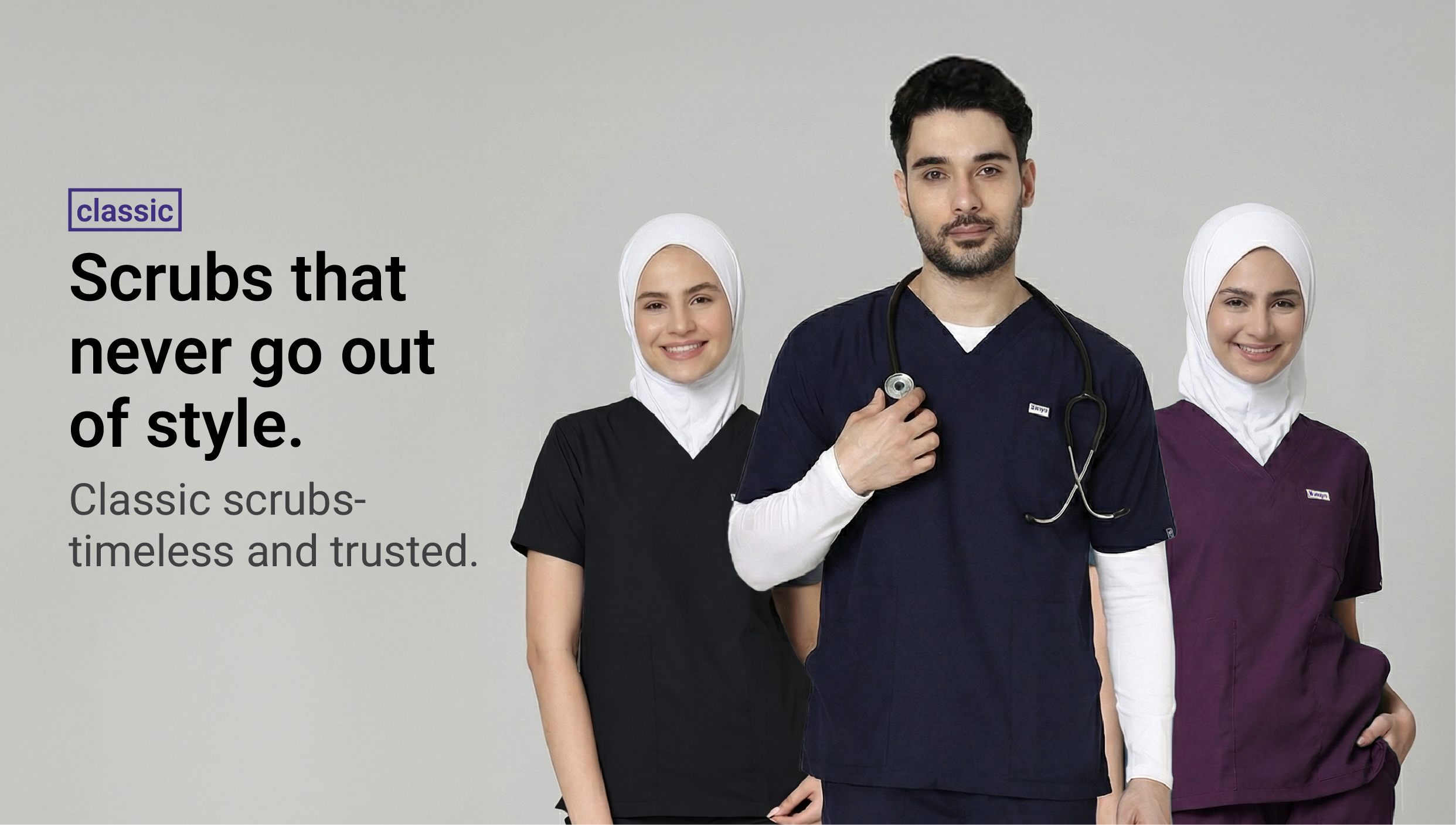 Buy Classic V-Neck  Scrubs