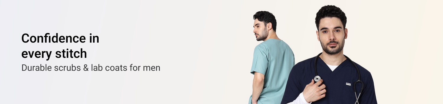 Buy Classic Men's Active V-Neck Scrubs for Doctors and Medical Professional
