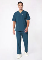 ecoflex™ Men's V-Neck (Forest Green) Scrub