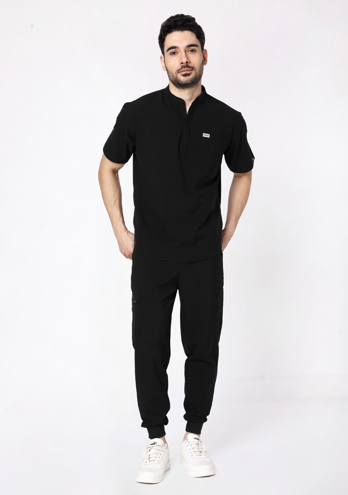 ecoflex™ Men's Jogger (Black) Scrubs