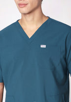 ecoflex™ Men's V-Neck (Forest Green) Scrub