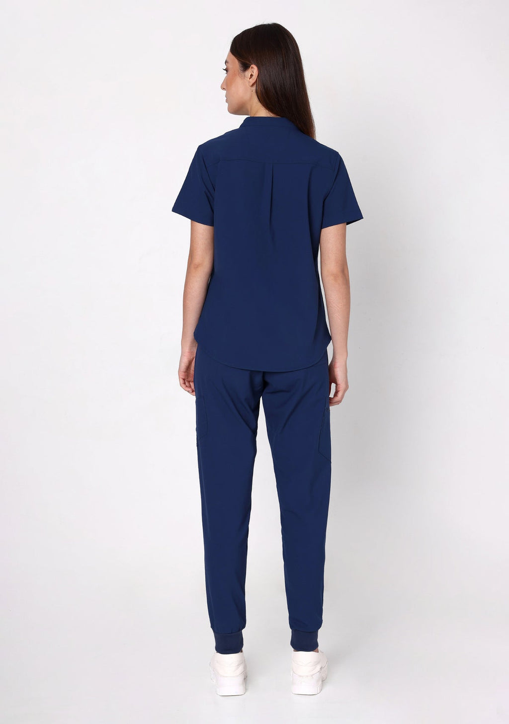 ecoflex™ Women's Mandarin Collar (Navy) Scrubs