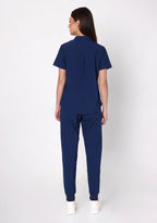 ecoflex™ Women's Mandarin Collar (Navy) Scrubs