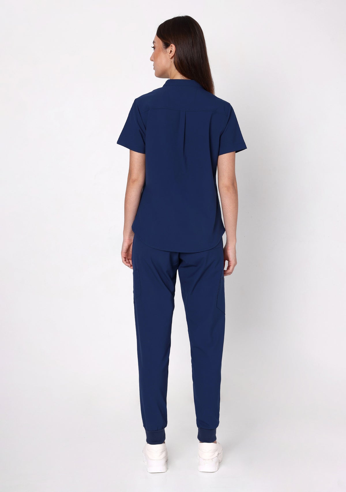 ecoflex™ Women's Mandarin Collar (Navy) Scrubs