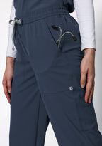 ecoflex™ Women's V-Neck (Steel Grey) Scrub