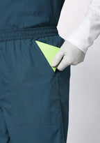 Classic Men's V-Neck (Forest Green) Scrub