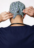 Printed Unisex (Evil Eye) Scrub Cap - Pack of 2