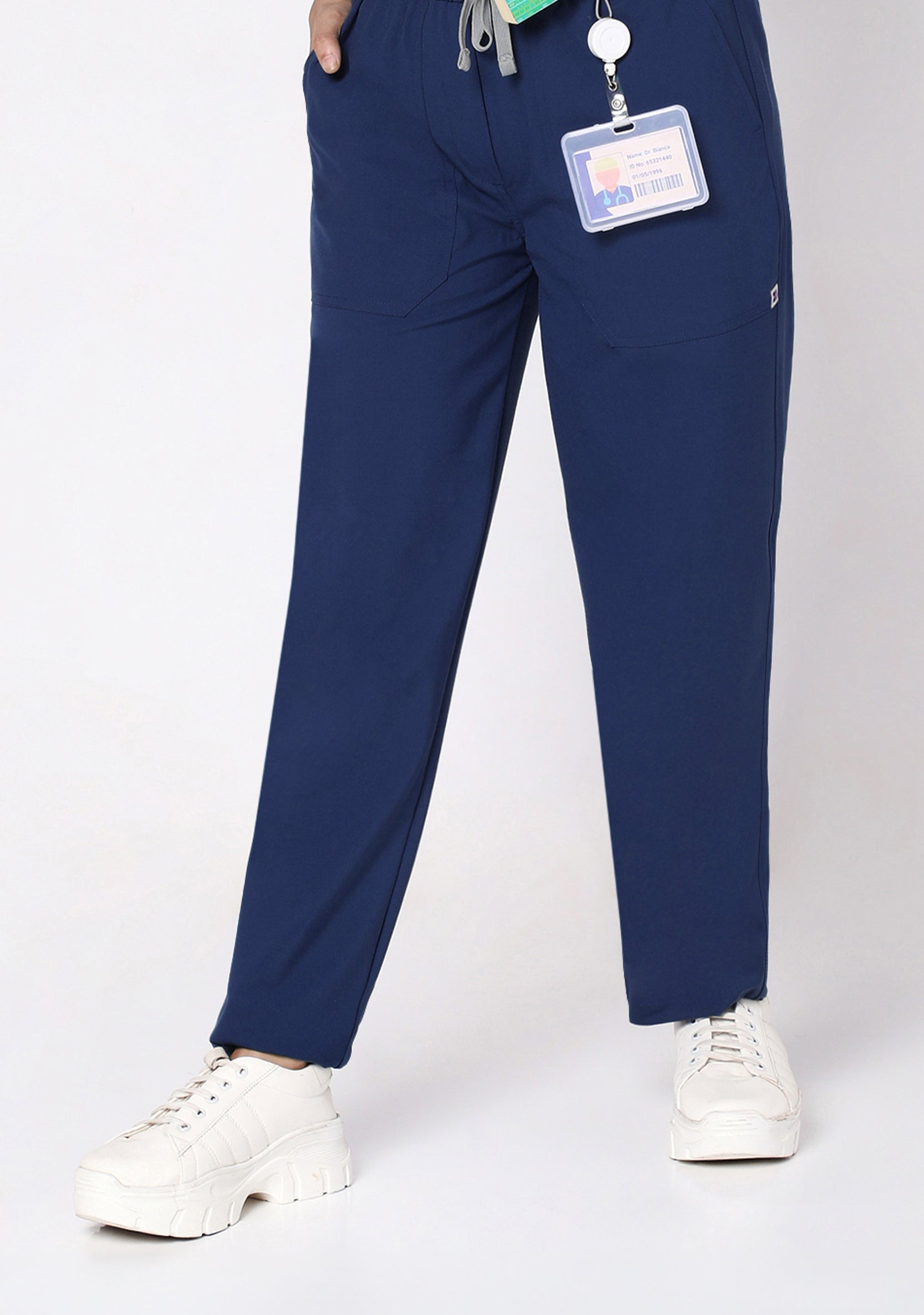 Ecoflex Women's V-Neck (Navy) Scrub