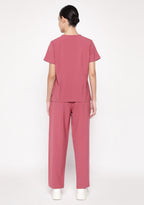 ecoflex™ Women's V-Neck (Mauve) Scrub