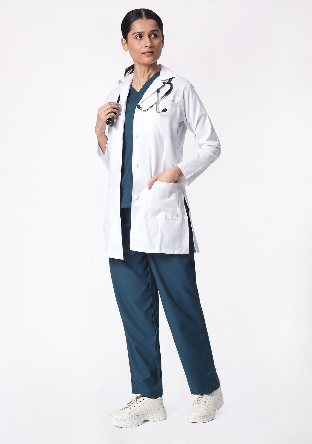 Chief Women's Lab Coat Apron