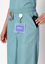 Classic Women's V-Neck (Eucalyptus) Scrub