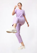 Classic Women's V-Neck (Pastel Lilac) Scrub