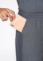 Classic Men's V-Neck (Heather grey) Scrub