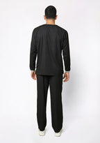 Classic Men's Longsleeves (Black) Scrub
