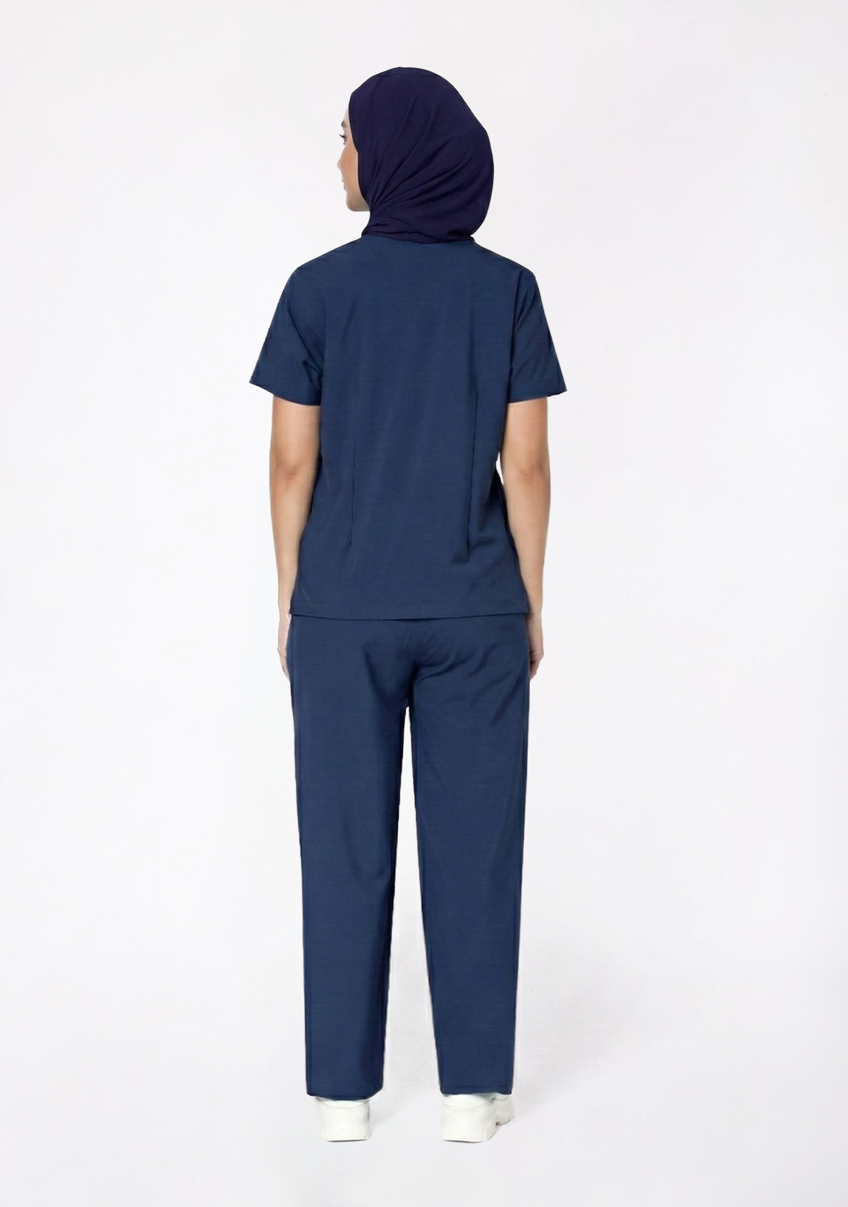 Ecoflex Women's V-Neck (Navy) Scrub