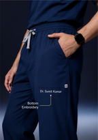 ecoflex™ Men's V-Neck (Navy) Scrub