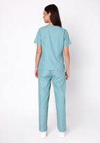 Classic Women's V-Neck (Eucalyptus) Scrub