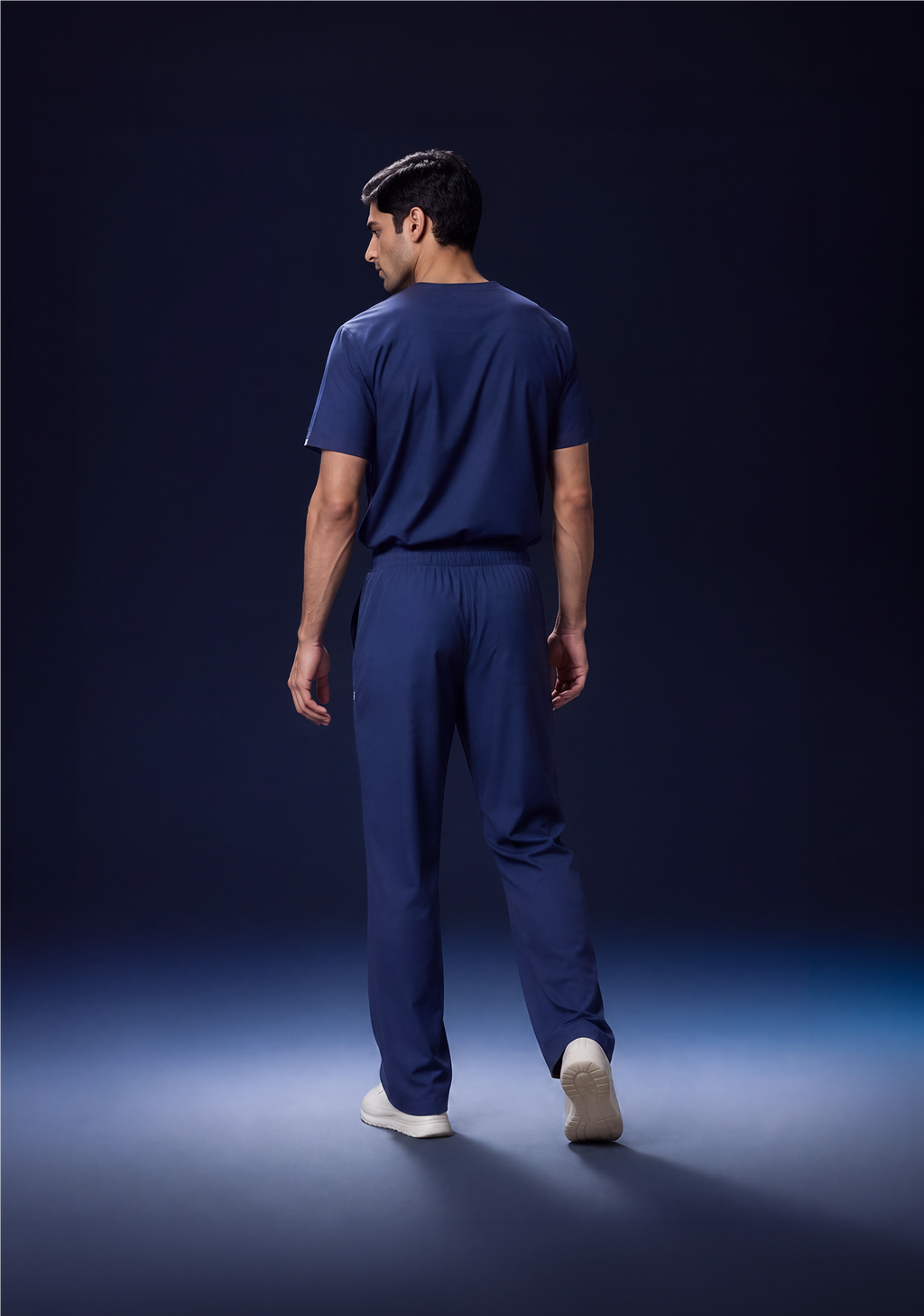 ecoflex™ Men's V-Neck (Navy) Scrub