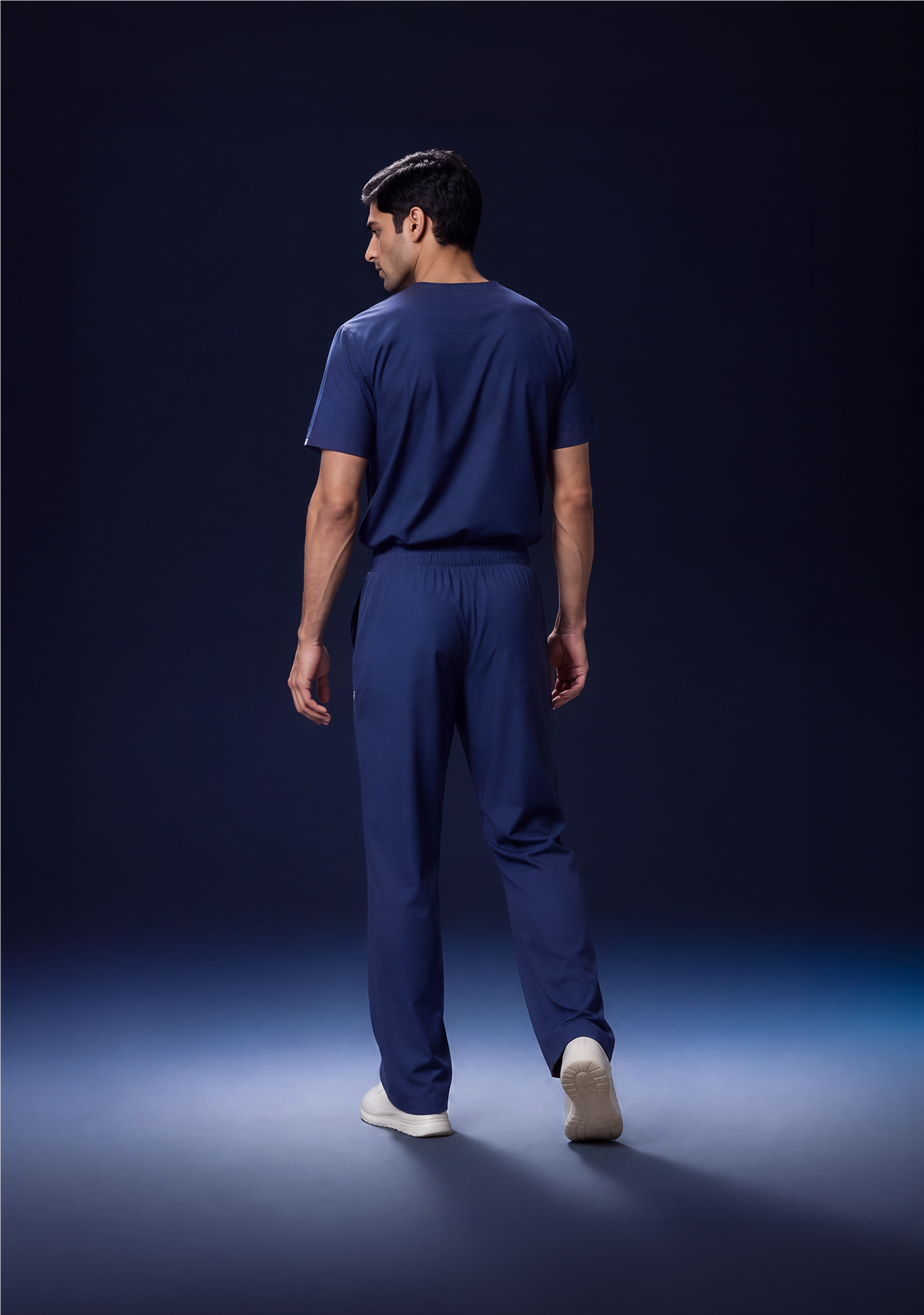 ecoflex™ Men's V-Neck (Navy) Scrub