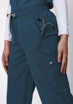 ecoflex™ Women's V-Neck (Forest Green) Scrub