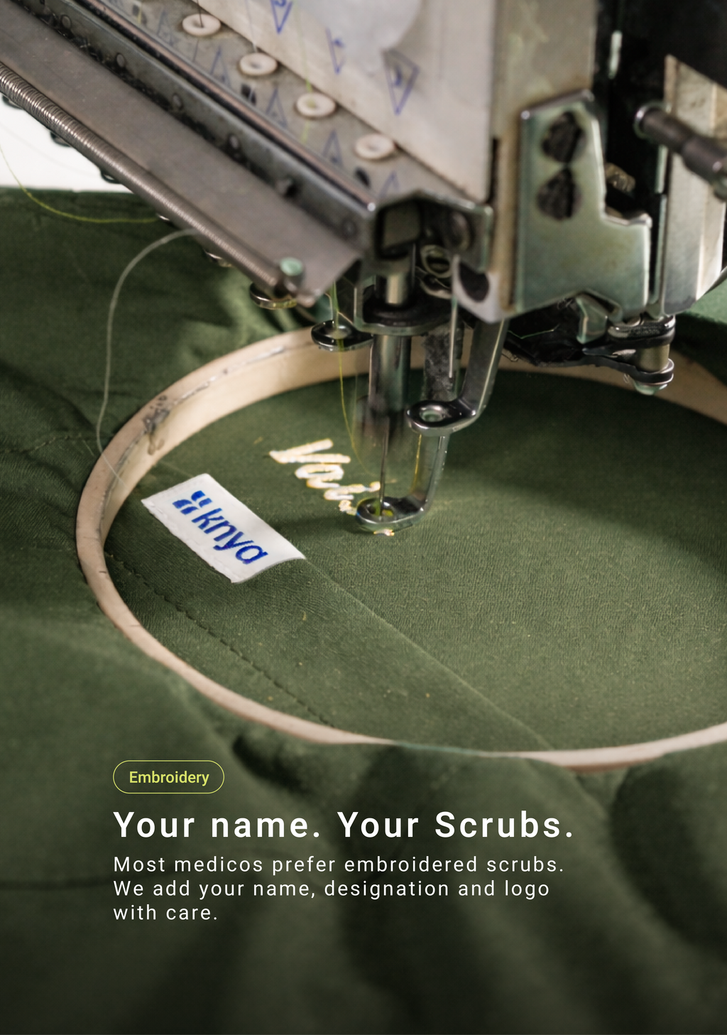 Classic Women's V-Neck (Olive) Scrub