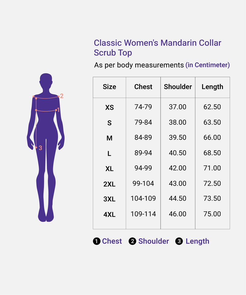Top size chart image