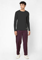 Men's Supersoft L/S (Charcoal) Underscrub