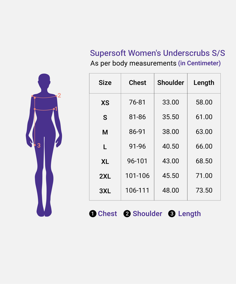 Top size chart image