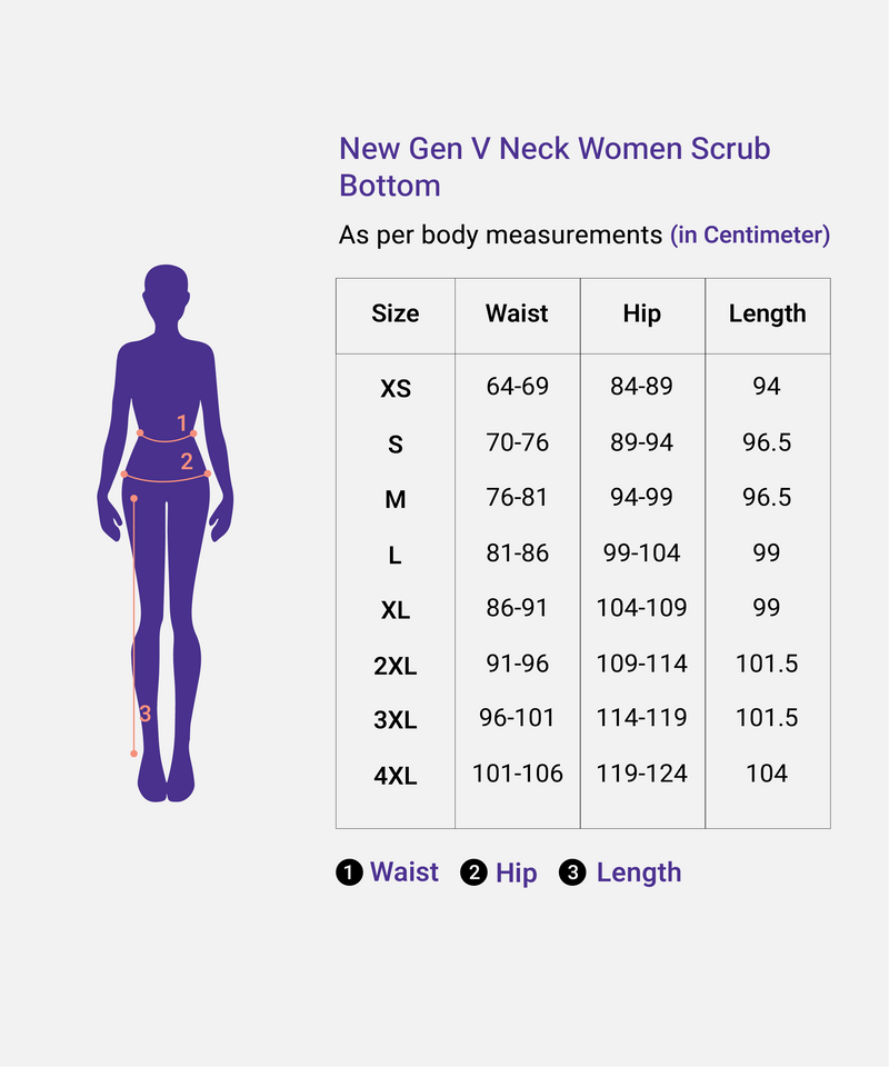 Top size chart image