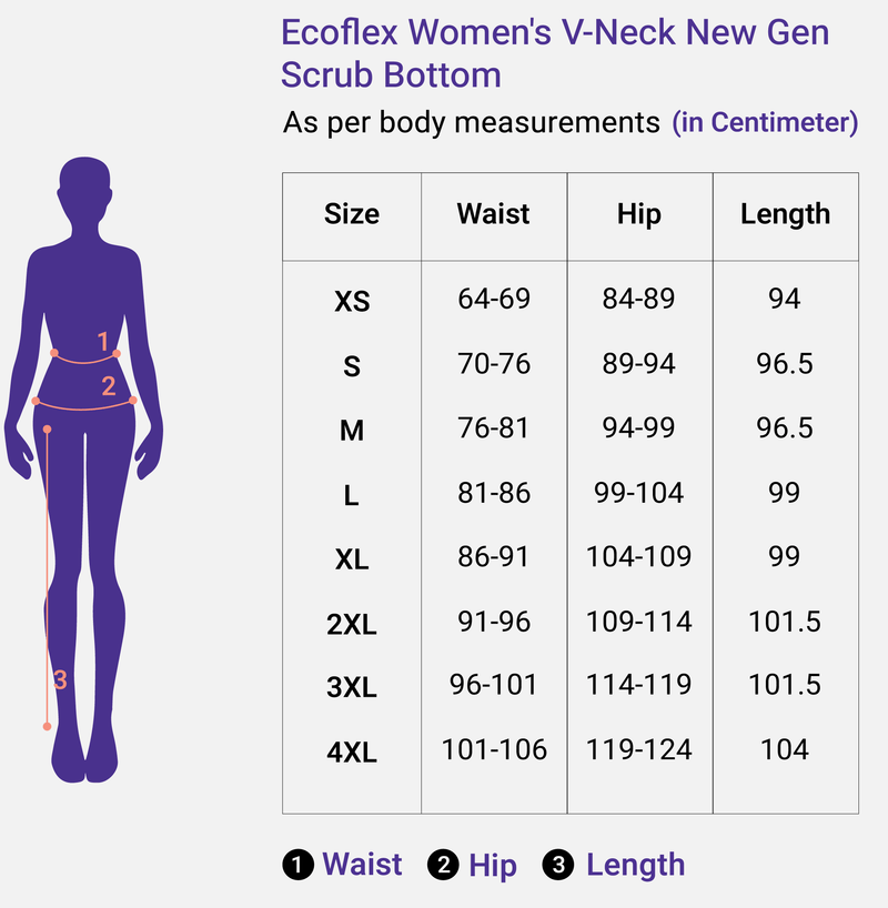 Top size chart image