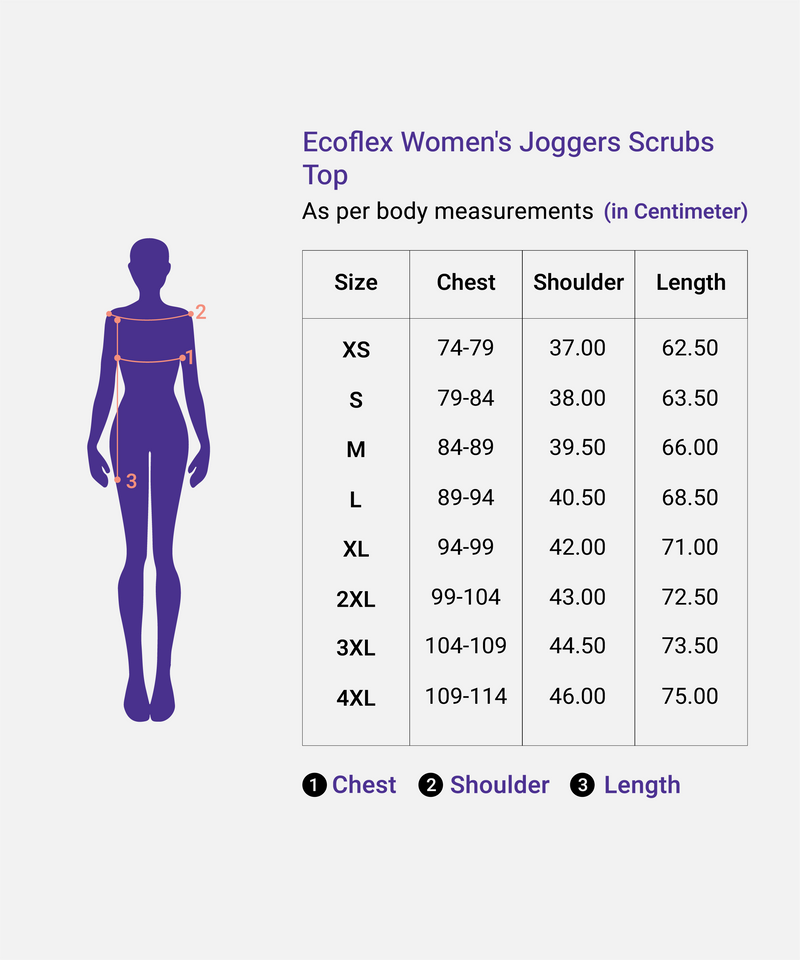 Top size chart image