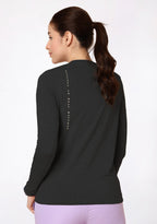 Supersoft Women's L/S (Charcoal) Underscrub