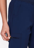 ecoflex™ Women's Mandarin Collar (Navy) Scrubs